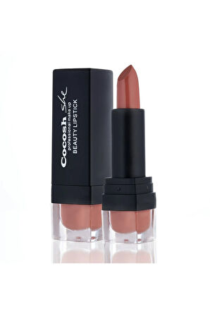 Beauty Lipstick Ruj 01 Furry, Kremsi Formül, Saten Görünüm, Orta-Tam Kapatıcılık
