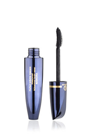 Perfect Volume Yelpaze Etkili Suya Dayanıklı Maskara, Maksimum Hacim, Dolgun Kirpikler, Topaklanmaz
