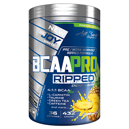 BigJoy Sports BCAA Pro Ripped 432 Gr Ananas Aromalı