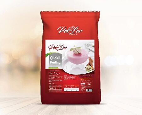 Çilekli Puding 3 kg