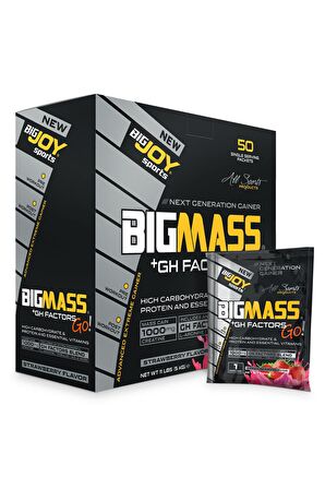 Bigjoy Sports Bigmassgo 50 Paket Çilekli Mass Gainer Gh Factors