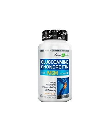 Suda Vitamins Glucosamine Chondroitin With Msm Vitamin K2 90 Tablet