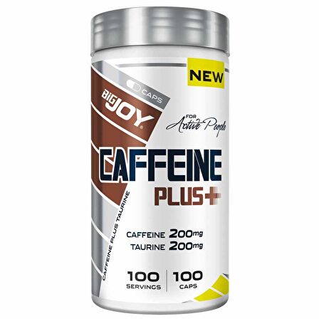 Bigjoy Sports-Caffeine Plus 100 Kapsül