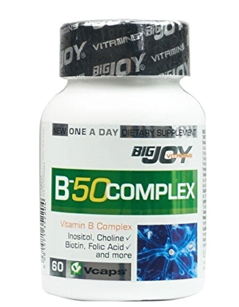 Suda Vitamin B-50 Complex 60 Bitkisel Kapsül