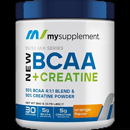 My Supplement Bcaa + Creatin  Portakal 360