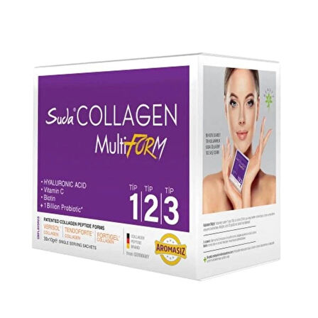 Suda Collagen MultiForm Aromasız 30 x 10 gr