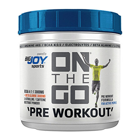 On The Go Pre Workout 450 Gr - ORMAN MEYVELERİ