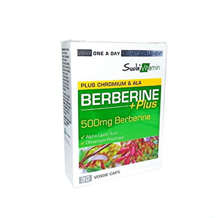 Suda Vitamin Berberine Plus 30 Kapsül