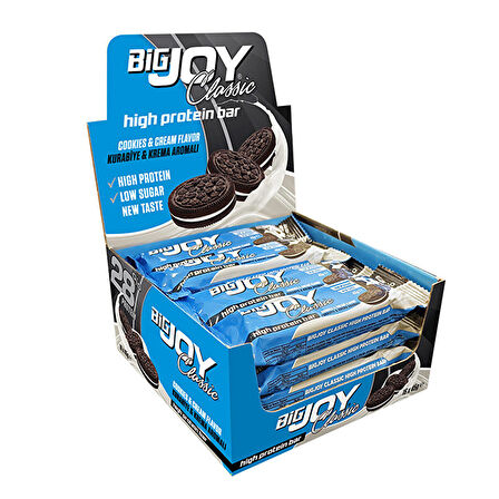 Big Joy Classic High Protein Bar 45 Gr 16 Adet - KURABİYE