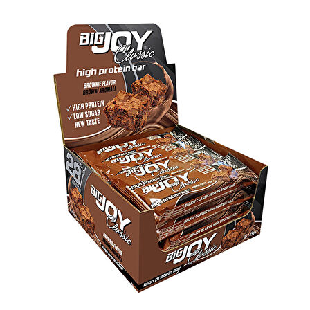 Big Joy Classic High Protein Bar 45 Gr 16 Adet - KURABİYE