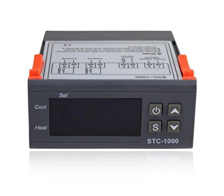 STC-1000 LCD Prob Termostat Problu 5M Kablolu