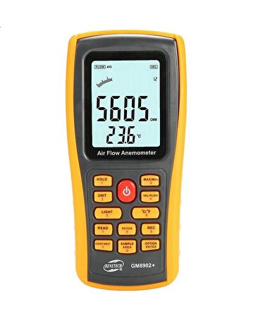 Benetech GM8902+ Dijital Anemometre Hava Debi Ölçer