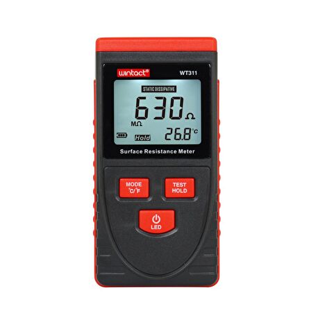 Wintact WT311 Yüzeysel Direnç Ölçer Surface Resistance Meter