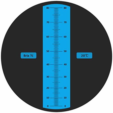 ATC 0-80 Şeker Yoğunluk Ölçer Brix Refraktometre