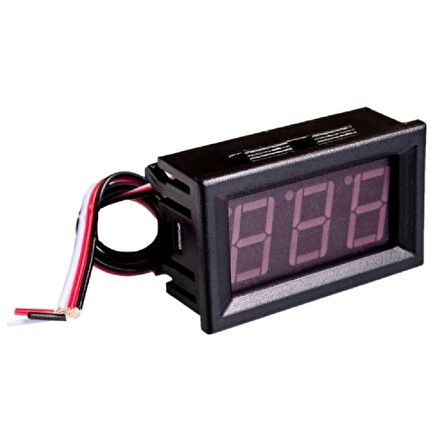 Dijital Mini Votmetre 0.56" DC 0 30V Yeşil Işıklı