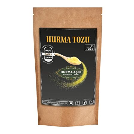 Hurma Aşkı Hurma Tozu 100 Gr