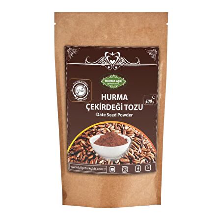 Hurma Aşkı Hurma Çekirdeği Tozu 500 Gr