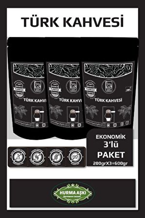 Bilgetürk Türk Kahvesi 200GrX3=600Gr