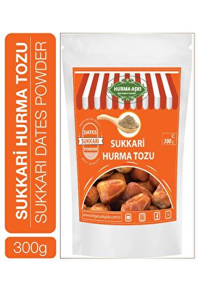 Hurma Aşkı Hurma Tozu Sukkari 300 Gr