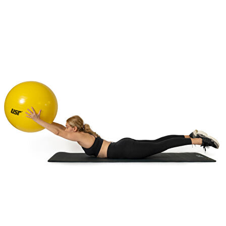 USR 25654BL 25+65 Cm Pilates Topu + Pompası + 3 Lastik