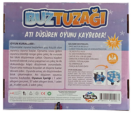 Buz Tuzağı 2 Kişilik Aile Kutu Oyunu