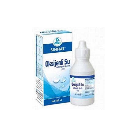 SIHHAT OKSİJENLİ SU 100cc.
