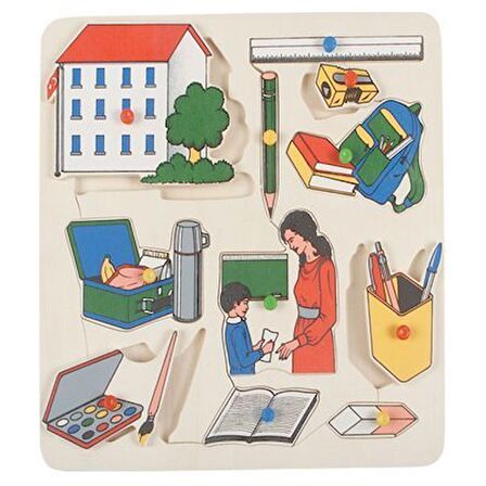Edutoys Yaşam Çocuk Puzzle