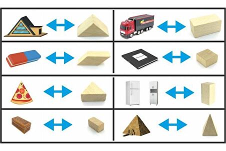 AHŞAP GEOMETRİK CİSİMLER