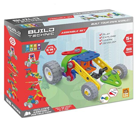 BUILD TECHNIC 5 IN 1 99 PARÇA