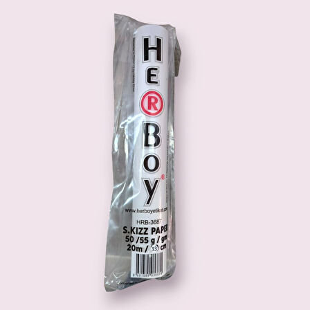 Herboy Rulo Eskiz Kağıdı 20m x 33cm, 50/55gr.