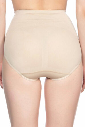 Kadın Ten Dikişsiz Slip Korse