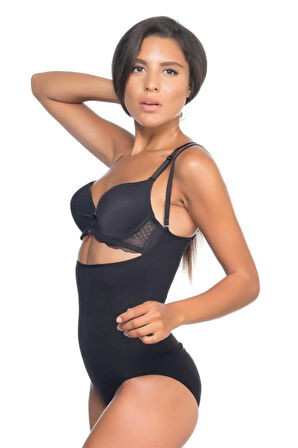 Kadın Beyaz Büyük Beden Penye Louse Sütyen