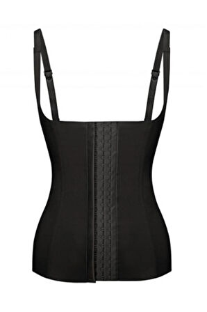 Kadın Siyah Agraflı Bel Ve Basen Toparlayıcı Korse 2875