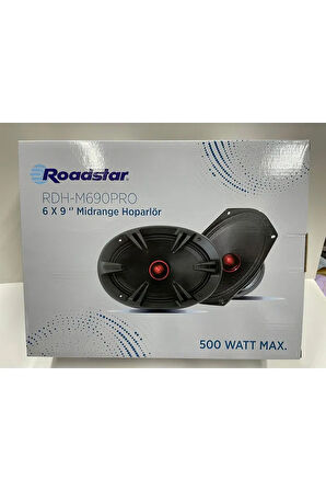 Roadstar Rdh-m690pro Oval Midrange 500 Watt Maximum Power Çift Fiyatıdır