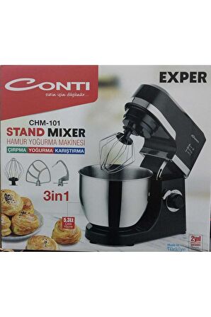 CONTİ CHM-101 EKSPER 5.3 LT 1000 W HAMUR YOĞURMA MAKİNESİ