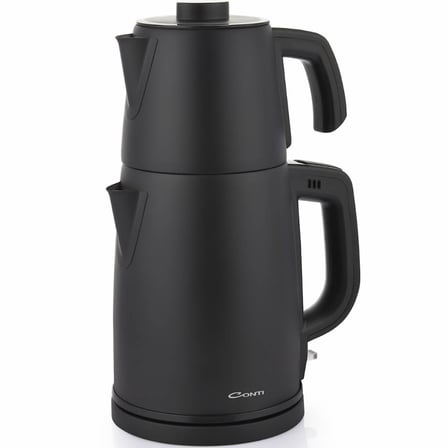 Conti CTM-125 Tealine Paslanmaz Çelik Çay Makinesi - Siyah
