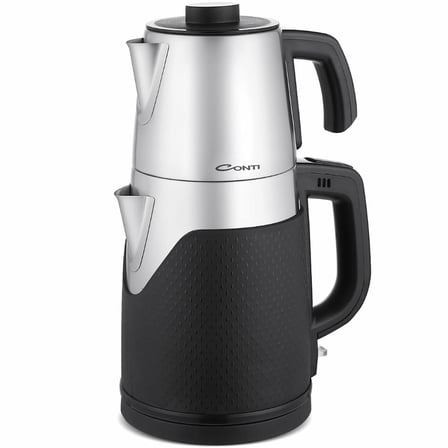 Conti CTM-130 Dempro Paslanmaz Çelik Çay Makinesi - İnox