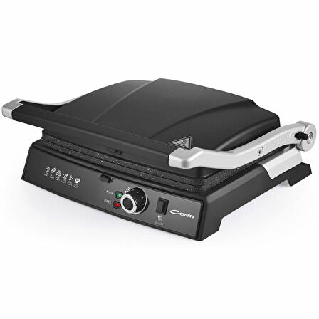 Conti CG-320 Bestost 2000W 6 Dilim Tost & Izgara Makinesi - Siyah