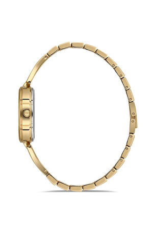 Dice Kayek DK.1.AG1414.06 Minimal Tasarım 5 Atm Suya Dayanıklı Altın Renk Kadın Kol Saati