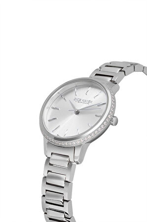 Dice Kayek DK.1.AG1400.01 Çelik Kasa Çelik Kordon 5 Atm Suya Dayanıklı Metalik Renk Kadın Kol Saati