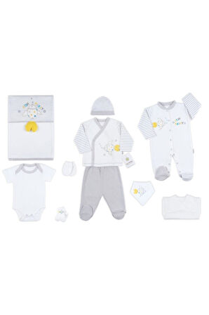 Baby Mobil Balık 10'lu Bebek Hastane Çıkış Seti 4523