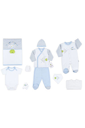 Baby Mobil Balık 10'lu Bebek Hastane Çıkış Seti 4523