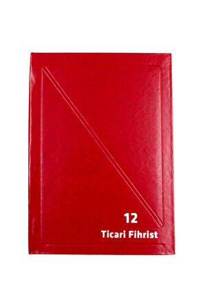 Gürmat Ticari Fihrist 12li 16 x 23 cm