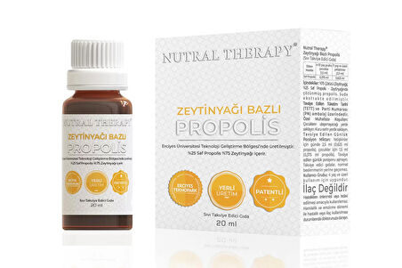 Zeytinyağı Bazlı Propolis (20 ml)