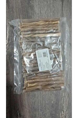 500 Gr Natural Burgu Çubuk ( 5-6 Gr - 12 Cm ) Köpek Kemiği & Ödül Maması