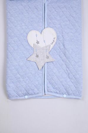 Babyhola Pamuklu 75x80 cm Bebek Battaniyesi Gri