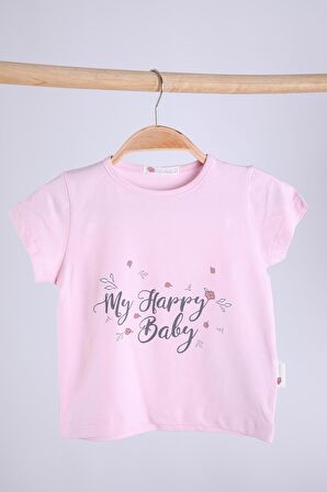 Babyhola Kız Bebek Çocuk Pamuk Pijama Takımı 11915