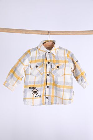 Babyhola Yün Polar Ceket Pantolon Erkek Takım 2'li 12592