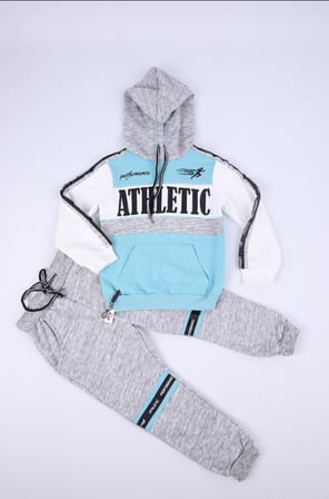 Unisex Çocuk Alt Üst Eşofman Takımı 50052-50073
