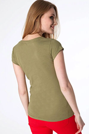 1609 V Yaka T-shirt